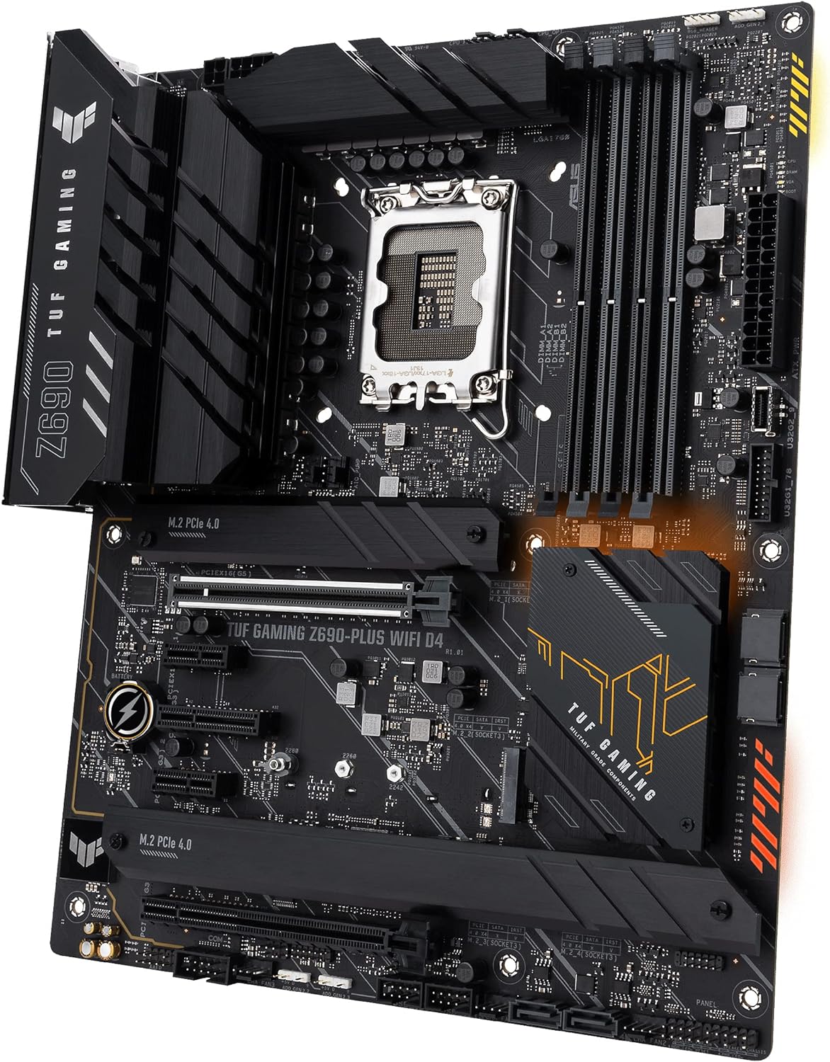 ASUS TUF Gaming Z690 Plus WiFi D4 ATX Motherboard - Made for online gaming with WiFi 6 and 2.5 Gb Ethernet 4711081438779