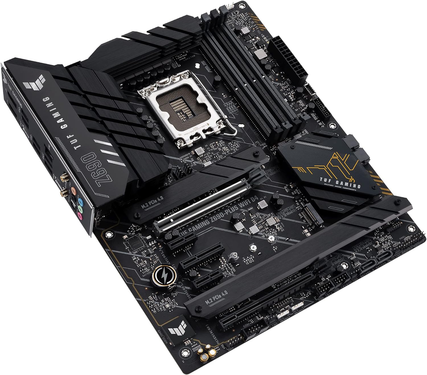 ASUS TUF Gaming Z690 Plus WiFi D4 ATX Motherboard - AI Noise Cancelation for crystal clear communication 4711081438779