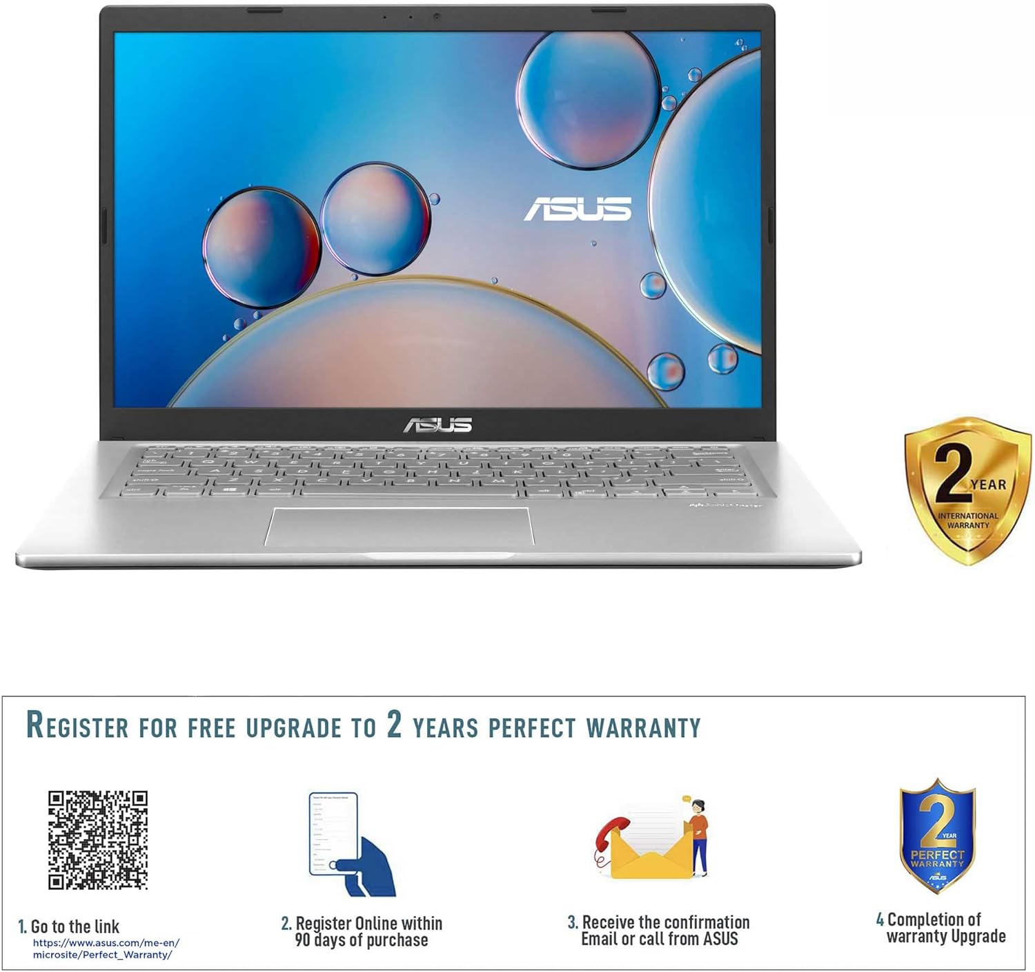 ASUS X515FA-BR089T: Lightweight, Portable Laptop with Core i3, 4GB RAM, 256GB SSD 4711081590934