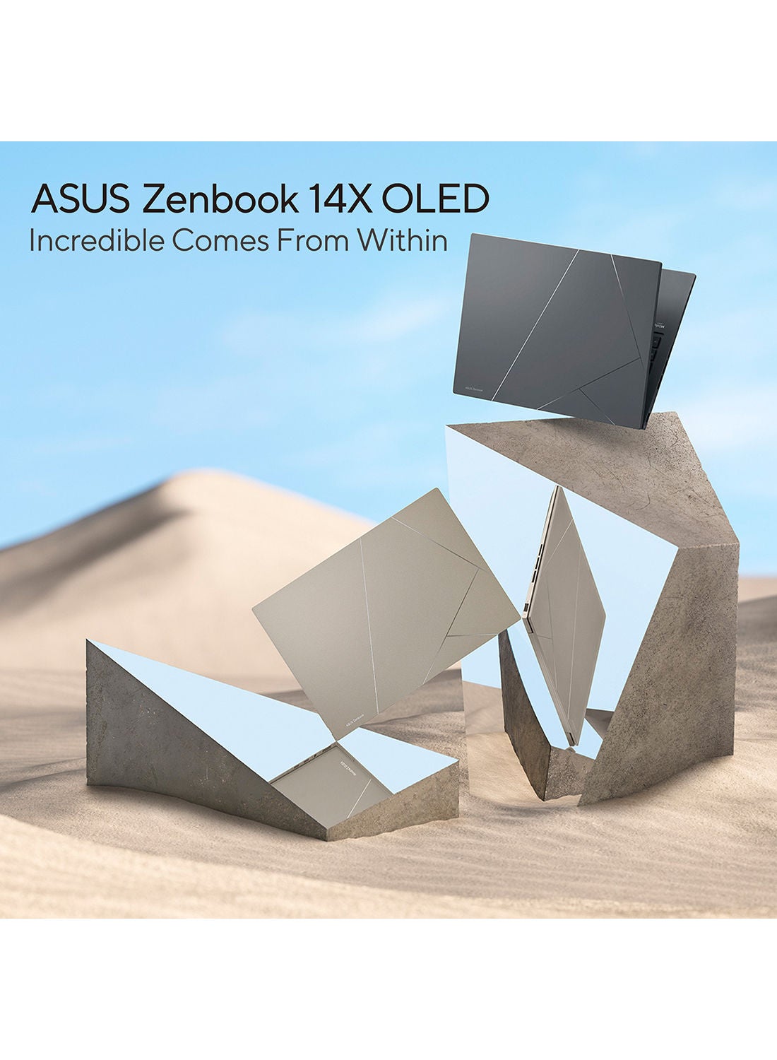 ASUS Zenbook 14X OLED UX3404VC - OLEDI9SG Slim Laptop 14.5 - inch Core i9 - 13900 16GB RAM 1TB SSD NVIDIA GeForce RTX 3050 - 1TB SSD - 14.5 - inch - NVIDIA GeForce RTX 3050