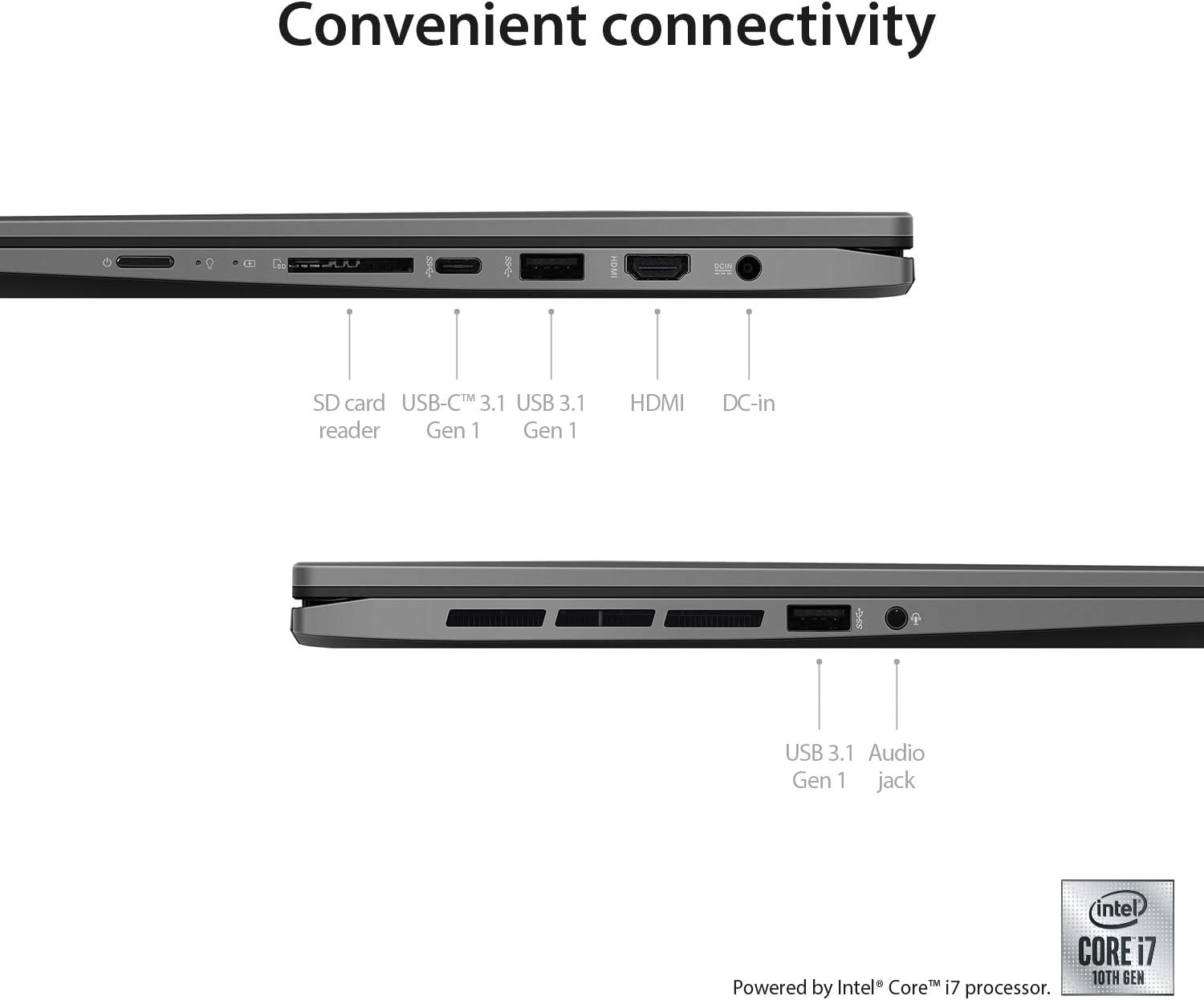 ASUS ZenBook Flip UX463FL-AI025T 14 Convertible Laptop - Core i7, 16GB RAM, 1TB SSD, Nvidia GeForce MX250 4718017568739