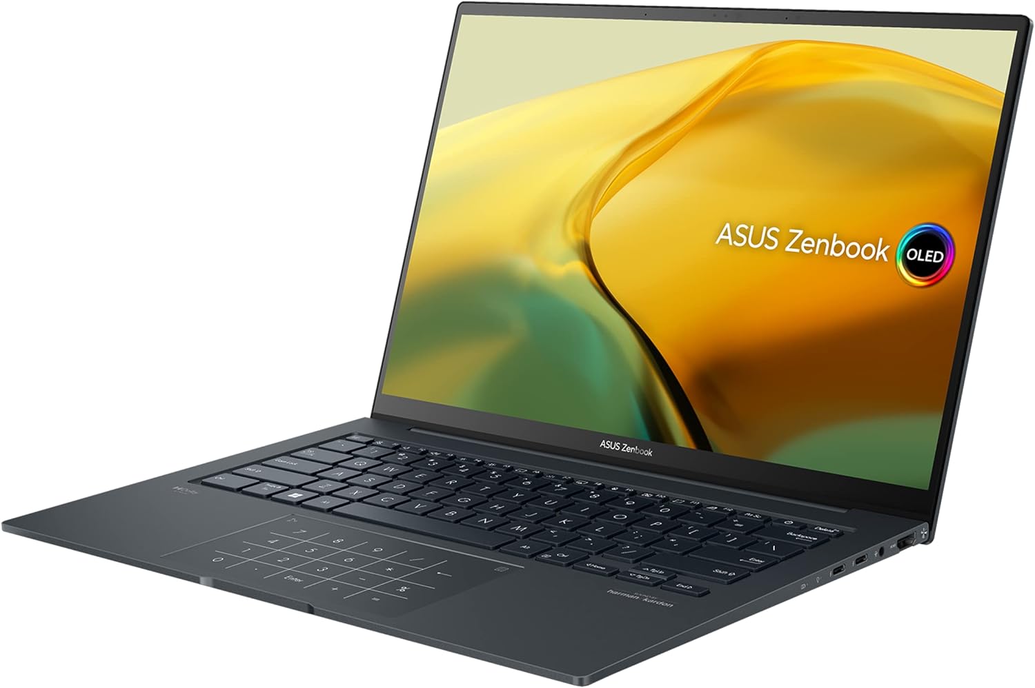 Sleek Asus Zenbook Q410VA with 14.5 Screen, Core i5, 8GB RAM, 512GB SSD 0197105206755