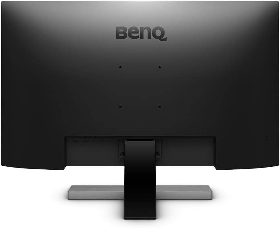 Metallic Grey BenQ Monitor with High Resolution 3840x2160 and HDR Support for Incredible Clarity 4718755072666