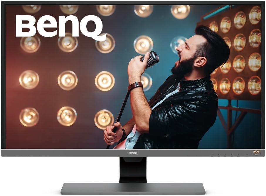 BenQ EW3270U 32 4K UHD HDR Monitor with Eye-Care Technology and Multiple Connectivity Options 4718755072666