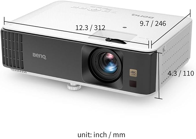 BenQ TK700 UHD HDR Projector - Low Input Lag, Precise Colors, Long-lasting DLP Chip 4718755087073