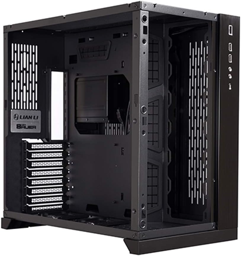 Black Lian-Li PC-O11DX ATX Case - Experience superb manufacturing and immersive gaming 4718466008633