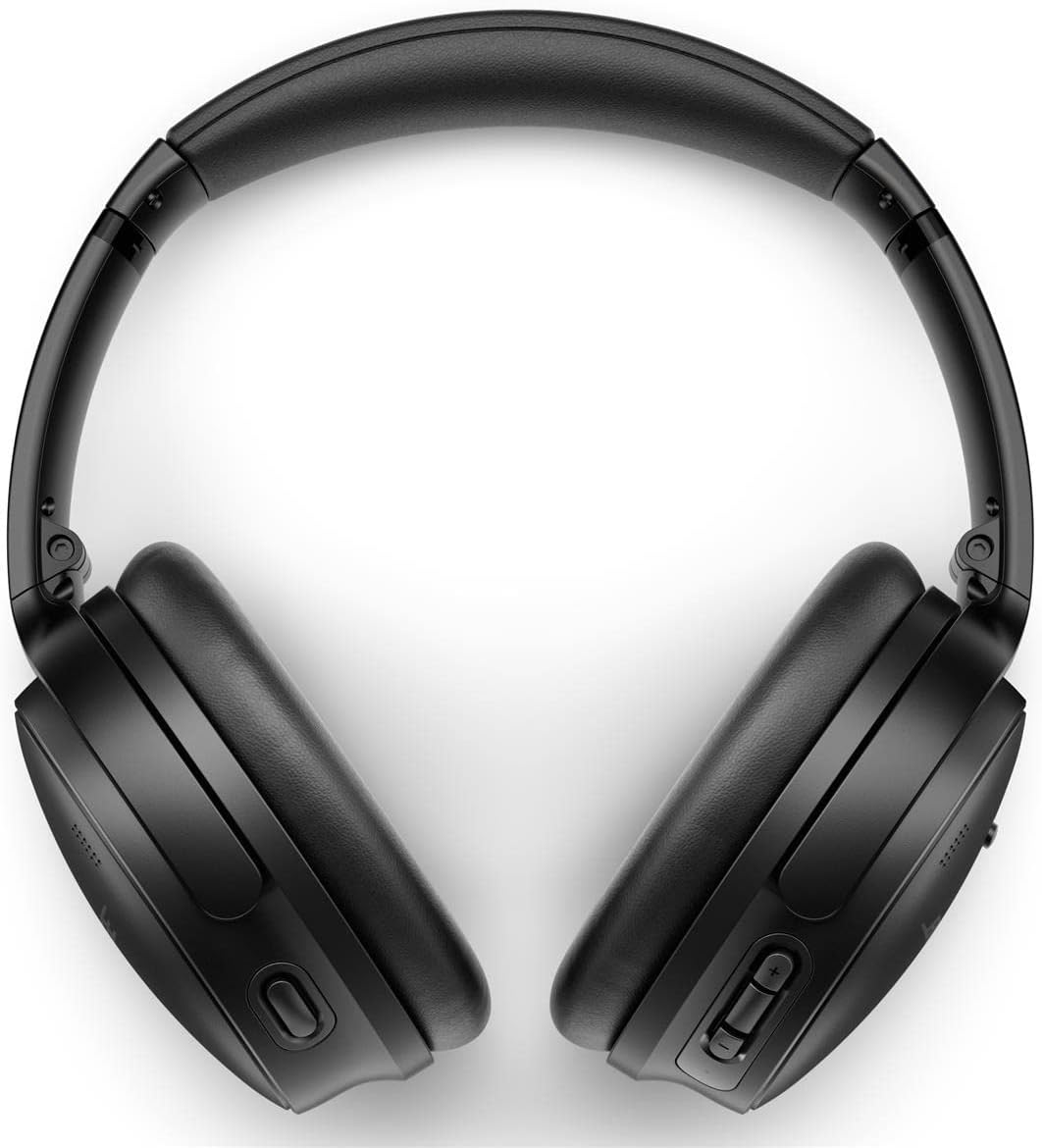 Bose QuietComfort 45 wireless noise cancelling headphones - Black: Choose between Quiet Mode for full noise cancelling or Aware Mode to hear your environment and music simultaneously. 0017817835015