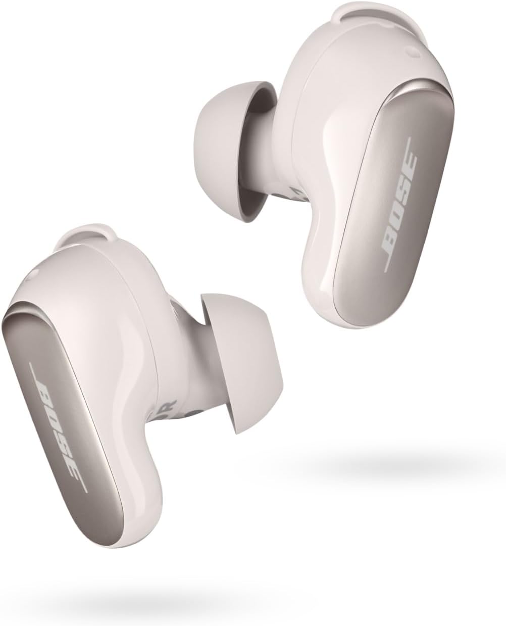 Bose QuietComfort Ultra Wireless Noise Cancelling Earbuds in White Smoke - Immerse yourself in spatial audio for a real music experience. 0017817847643