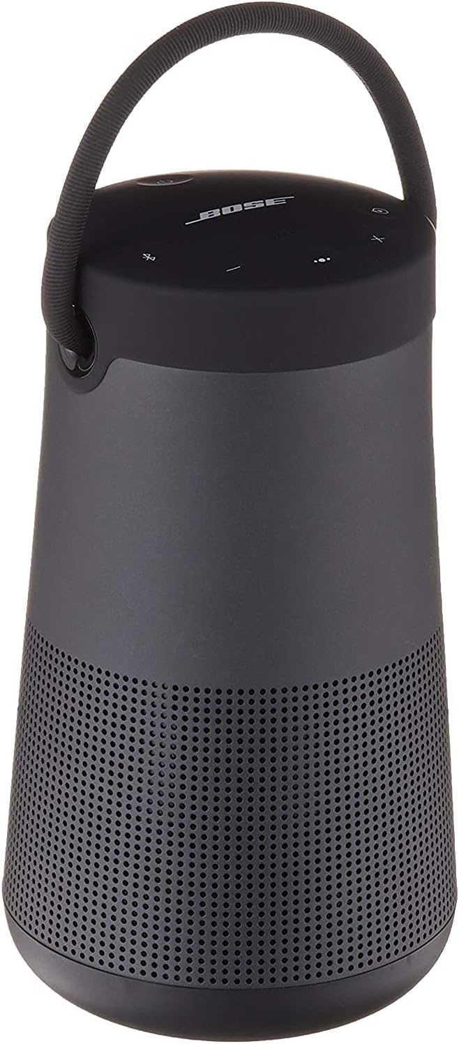 Enjoy true 360° sound with Bose SoundLink Revolve Plus II Bluetooth Speaker in Triple Black. 0017817825399