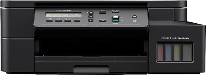 Brother DCP-T520W Wireless Ink Tank Printer - High Yield Ink Bottles, Black 4977766807227