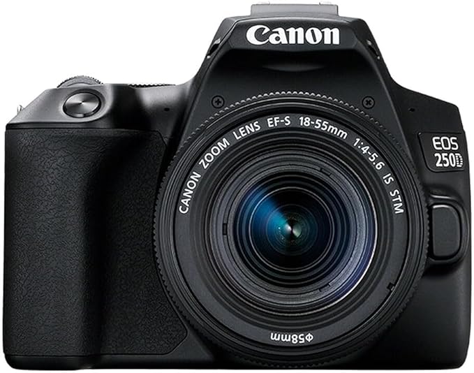 Canon EOS 250D DSLR Camera With EF - S 18 - 55mm f/4 - 5.6 IS STM Lens - 4549292132717 - 