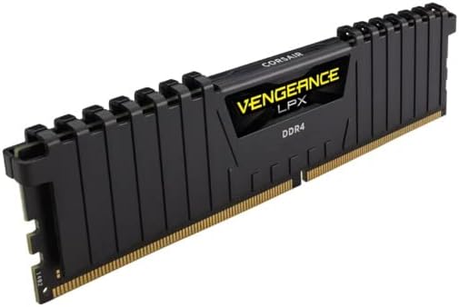 Corsair Vengeance LPX 16GB DDR4 Memory Kit - Black - High-performance memory chips for overclocking. 6907502582567