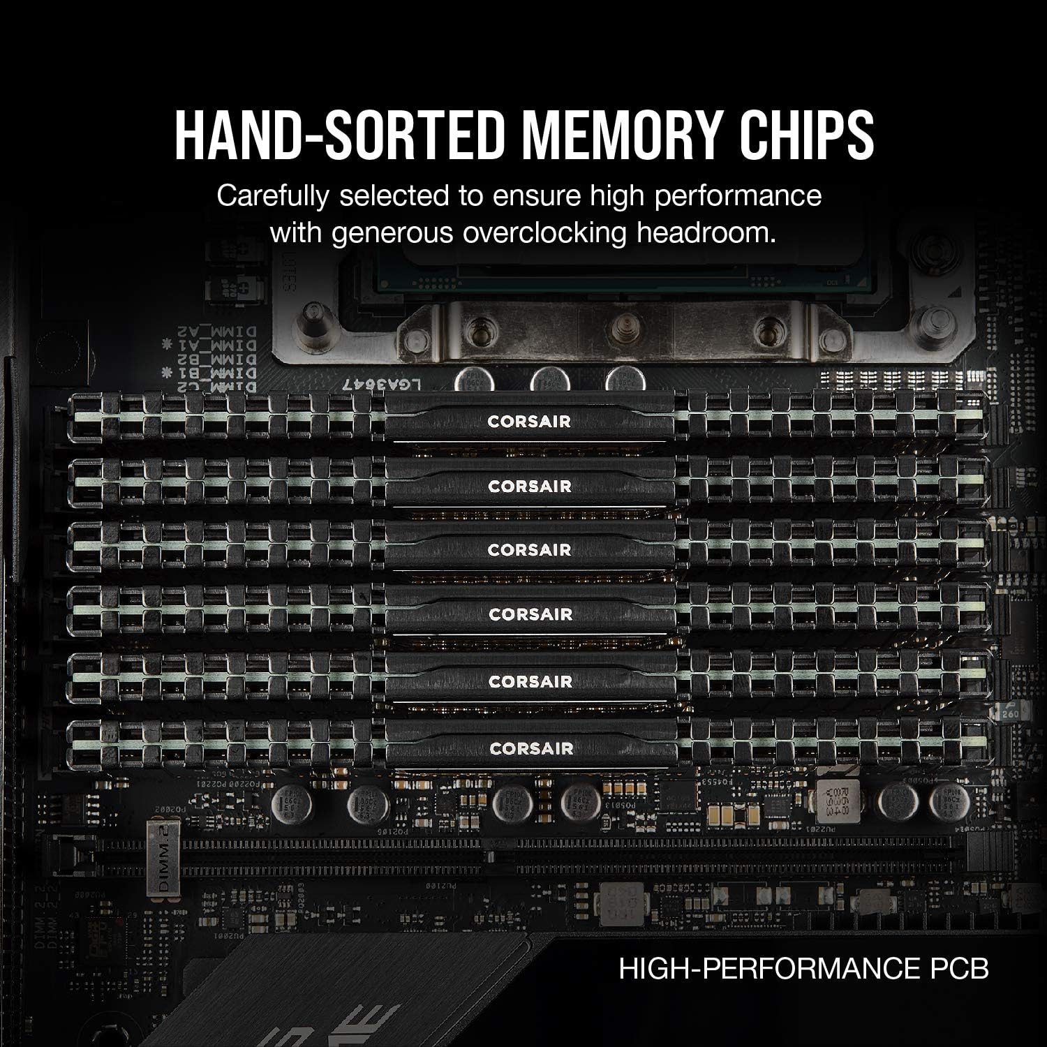 Corsair Vengeance LPX 16GB DDR4 Desktop Memory - Strong signal quality for superior overclocking. 6907502582567