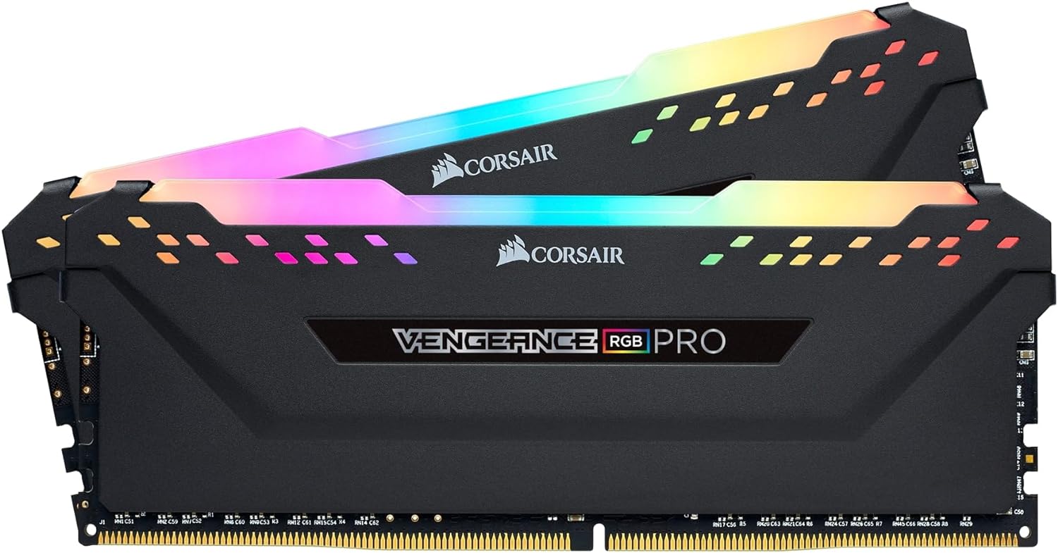 Corsair VENGEANCE RGB 16GB DDR4 Memory - Dynamic Multi Zone RGB Lighting 0843591075381