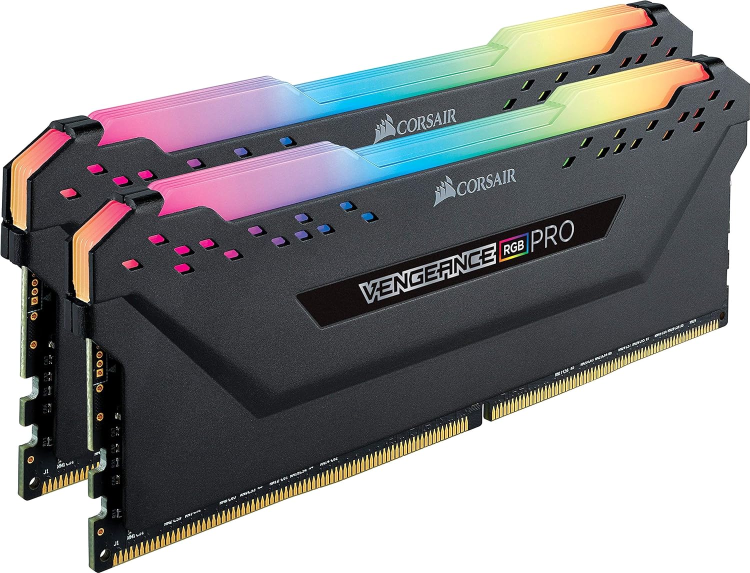 High performance DDR4 memory with individually addressable RGB LEDs per module. 0843591076951