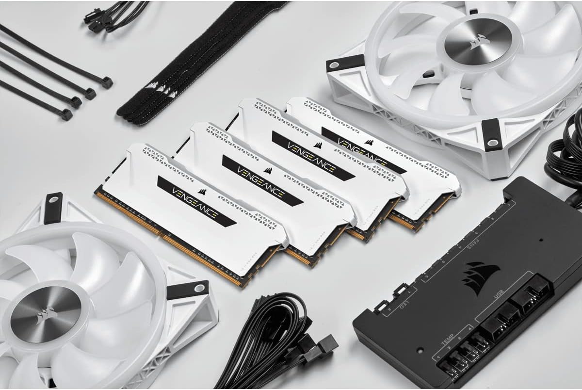 Elevate your system's performance with Corsair Vengeance RGB Pro SL Memory. 0840006632085