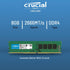 Crucial CB8GU2666 8GB RAM Stick - 2666MHz DDR4 SDRAM 6221218086424