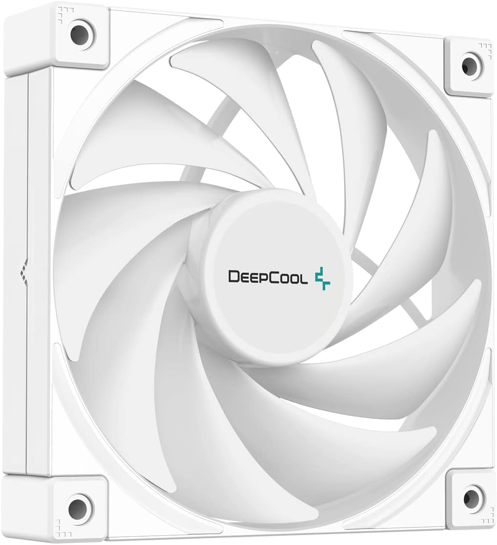 DeepCool AK620 DIMM Fan - White 120mm fan suitable for DIMM computer memory type systems. 6933412727453