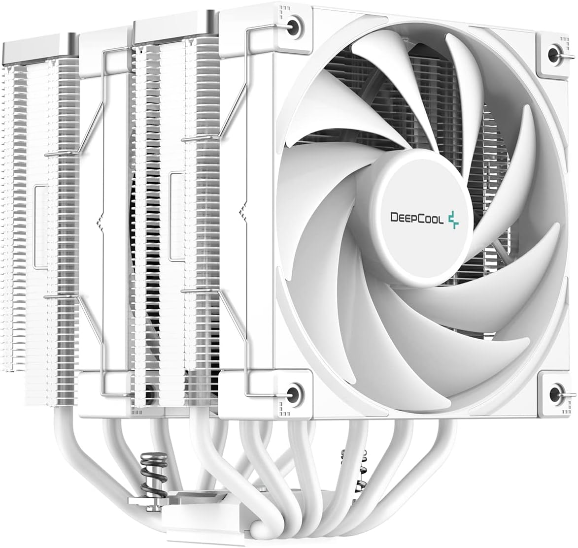 DeepCool AK620 WHNNMT-G-1 - White CPU cooler by DeepCool with fluid dynamic bearing and 4-pin PWM connector. 6933412727453