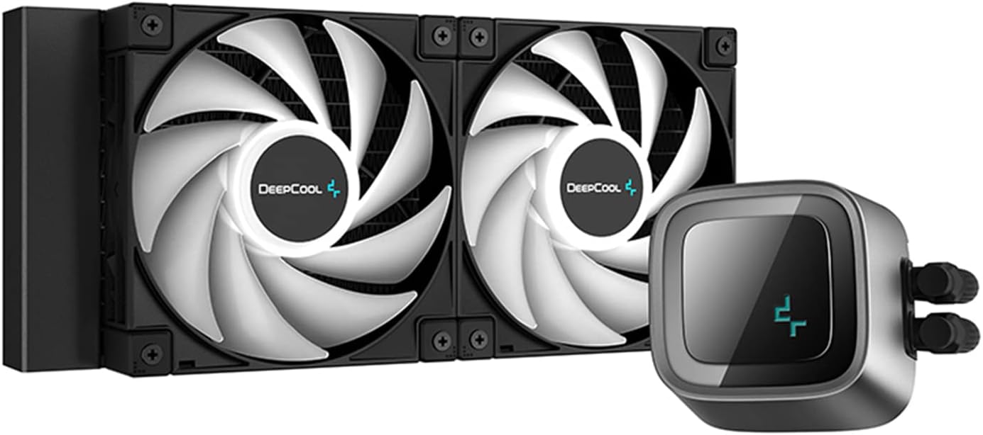 Deepcool LS520 ARGB Cooler - Keep your Intel or AMD processor running smoothly. 6933412727484