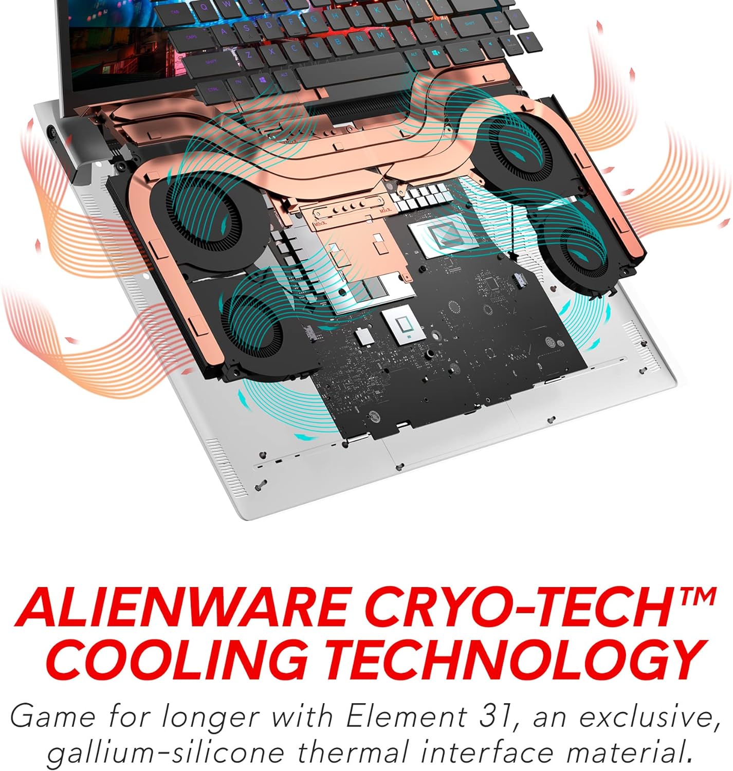 Alienware x17 R2 17.3 Gaming Laptop - Core i9, 32GB RAM, 1TB SSD, RTX 3080 - White 5397184671306