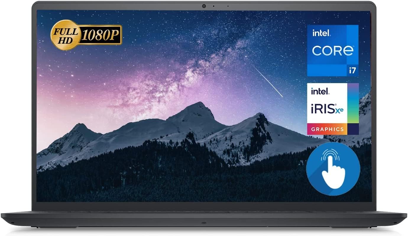 Dell Inspiron 15 3000 Series 3520 Laptop - 15.6 Touchscreen Anti-Glare LED Display, Core i7-1255U, 16GB RAM, 1TB SSD 0884116919933