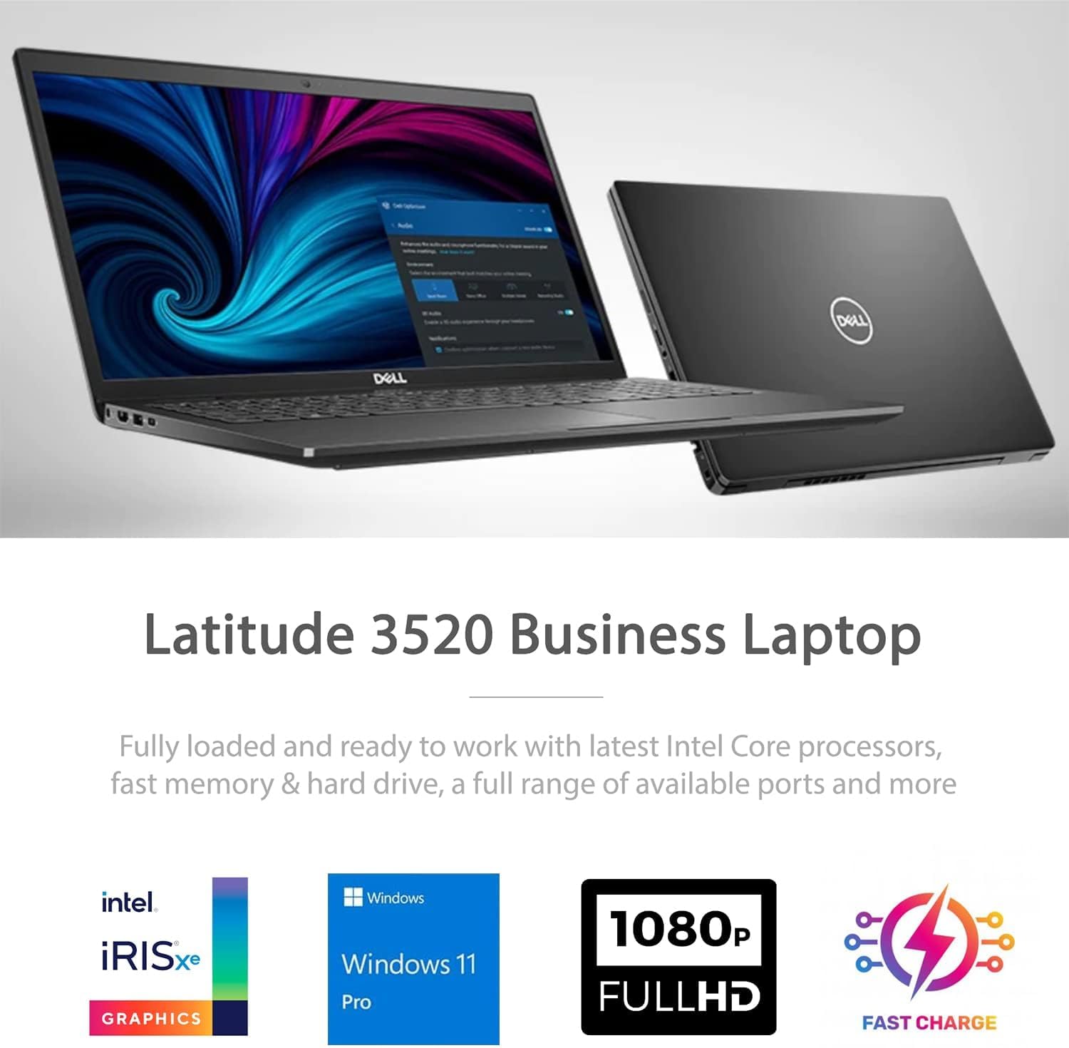 High-performance Dell Business Laptop - Intel Core i7, 64GB RAM, 2TB SSD, Windows 11 Pro 0884116498223