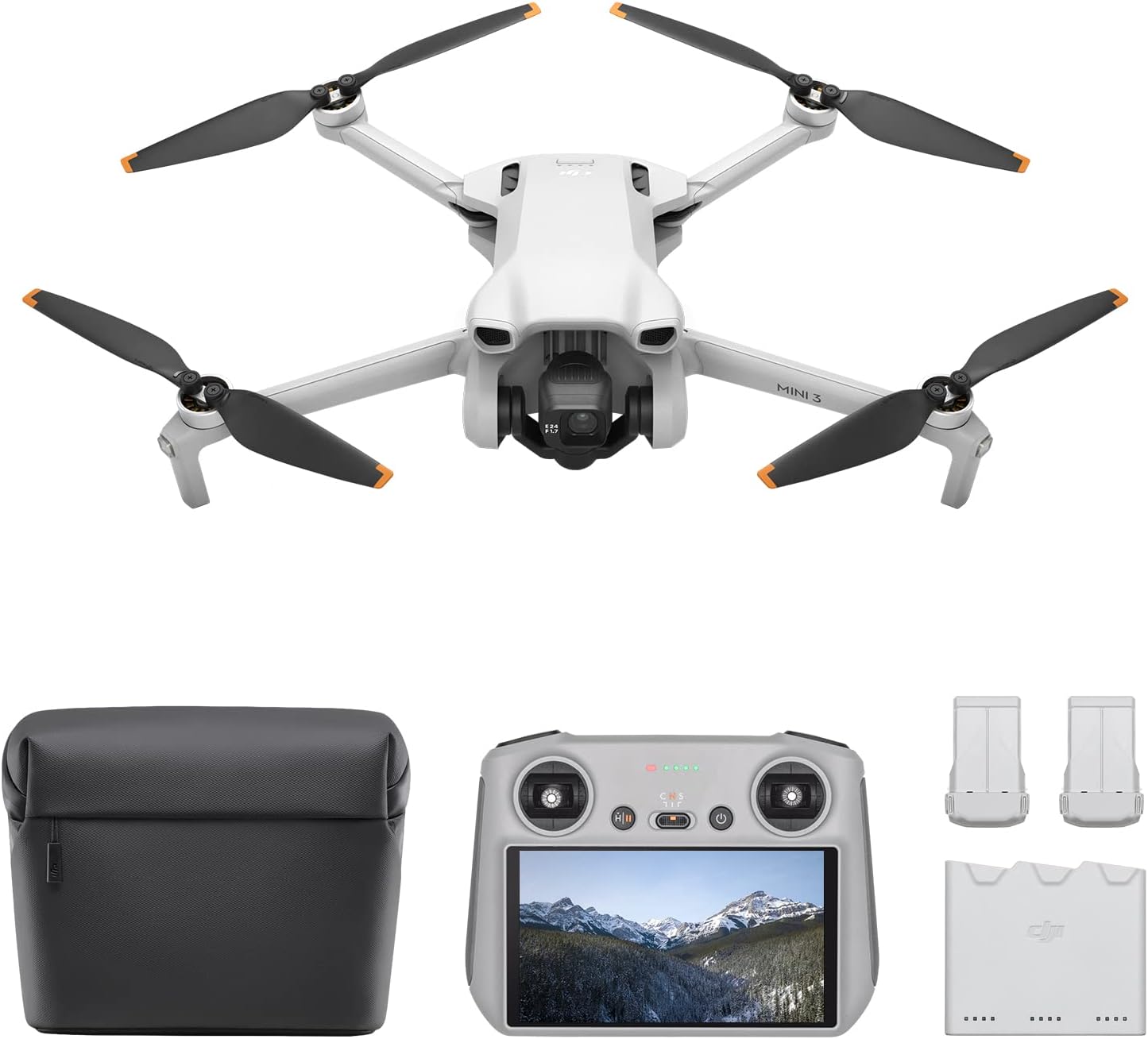 DJI Mini 3 Fly More Combo Plus Camera Drone - Lightweight and Compact, Perfect for Adventures 6941565949936