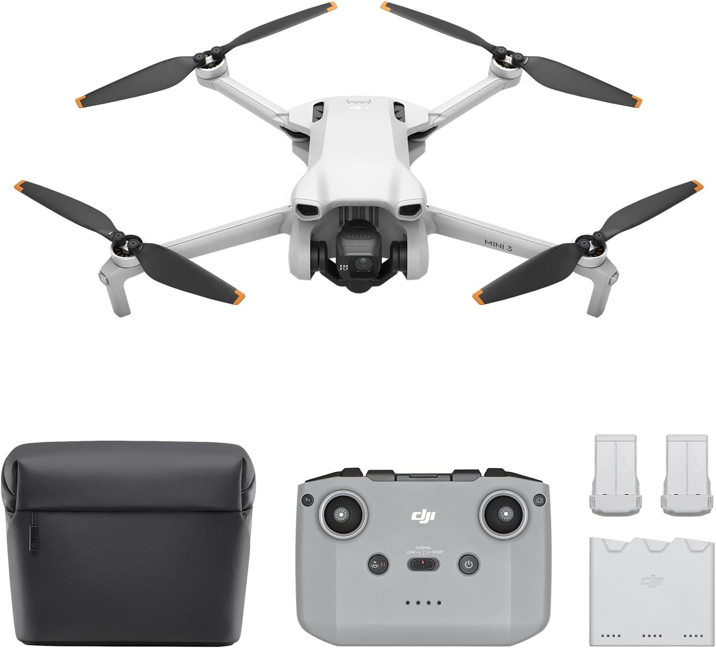 DJI Mini 3 Fly More Combo Plus Drone - Lightweight and Compact, Perfect for Adventures 6941565949943