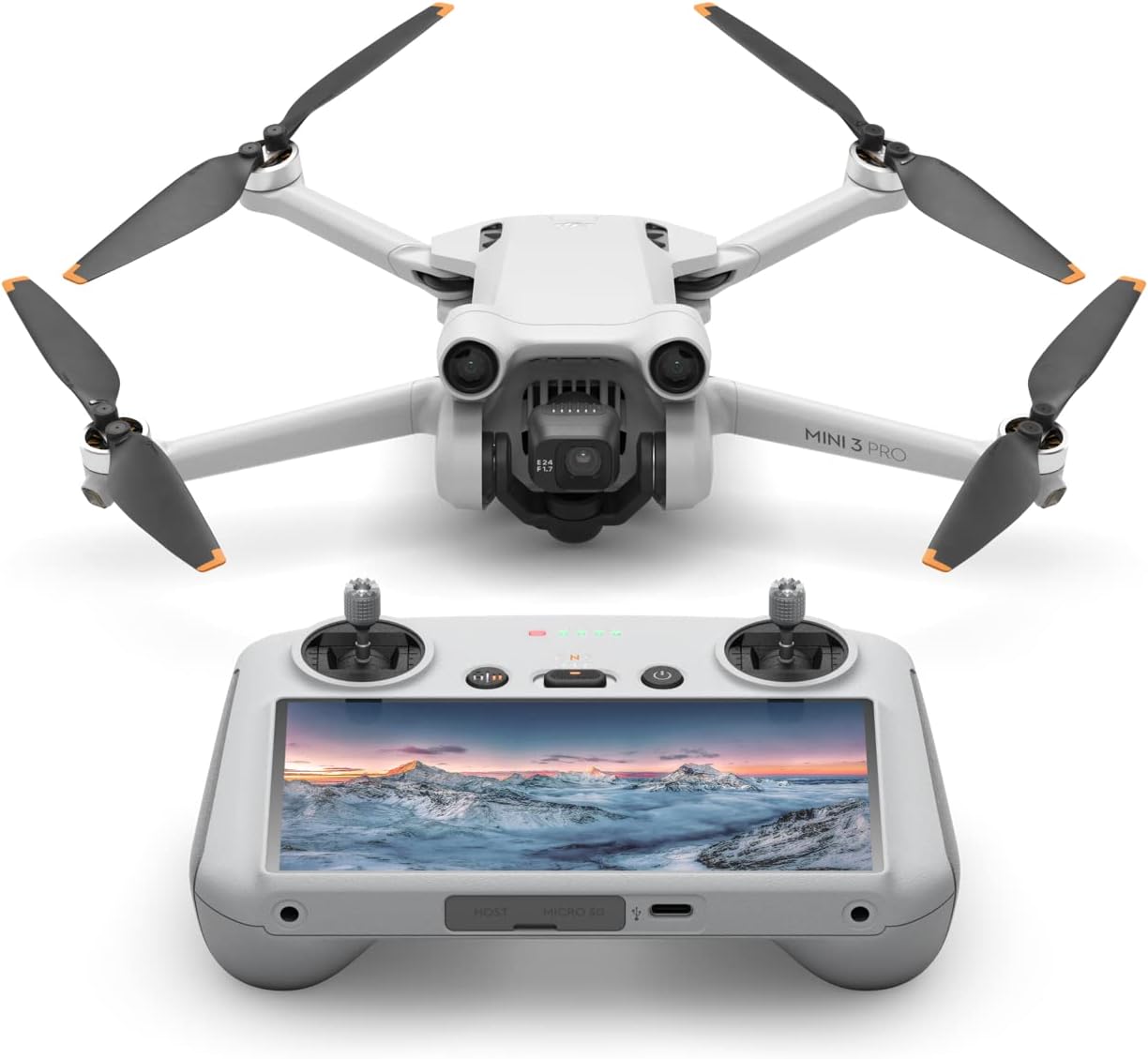 DJI Mini 3 Pro Camera Drone - Lightweight, Foldable, 4K/60fps Video, 48MP Photo 6941565929419
