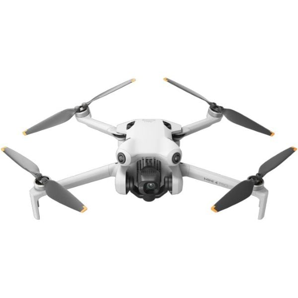 MVM400P: DJI Mini 4 Pro White Drone - Advanced mini camera drone with powerful imaging capabilities and obstacle sensing.