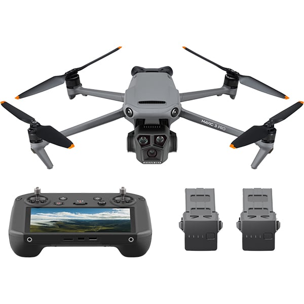 DJI Mavic 3 Pro Fly More Combo with Hasselblad Camera - Unlock new shooting perspectives with triple-camera system. MV300P-C3