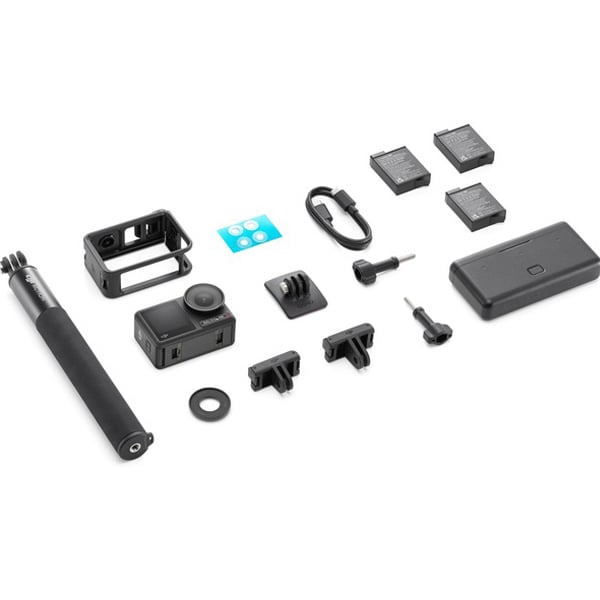 DJI Osmo Action 4 Adventure Combo Black Action Camera - Unleash the power of every pixel with a 1/1.3 image sensor. DJI-ZA400-C2