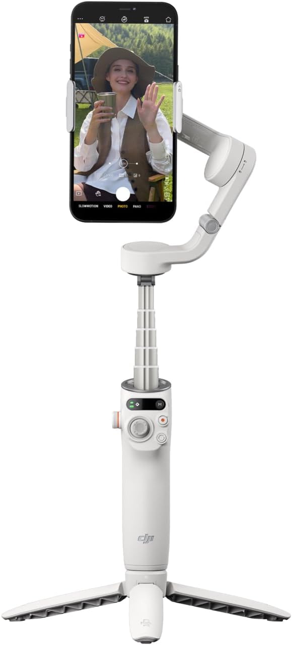 DJI OSMO Mobile 6 Smartphone Gimbal - 3-Axis Stabilization for Cinematic Smoothness 6941565965387