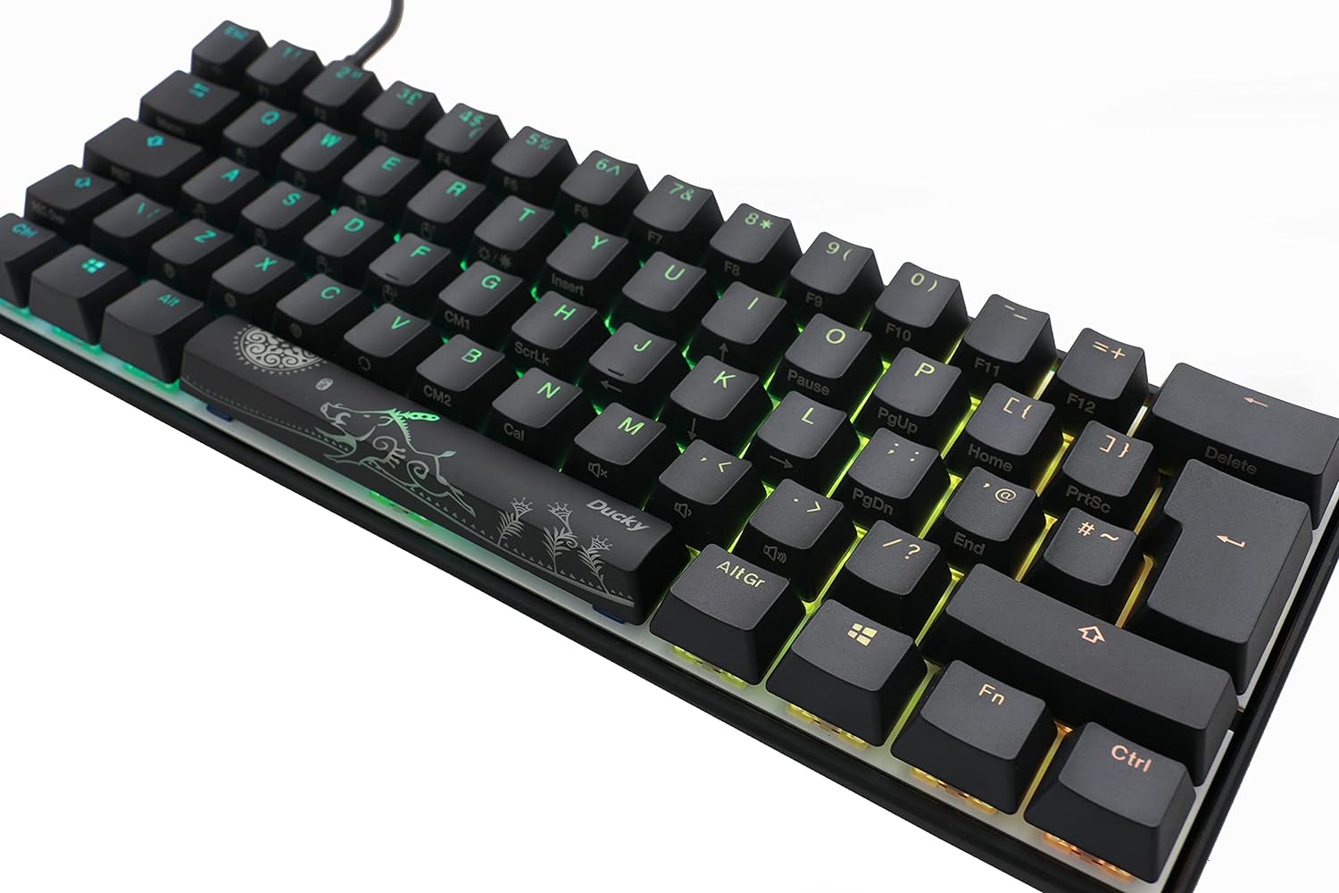 Sleek Ducky Mecha Mini RGB Keyboard with Cherry MX Switches 4710578297165