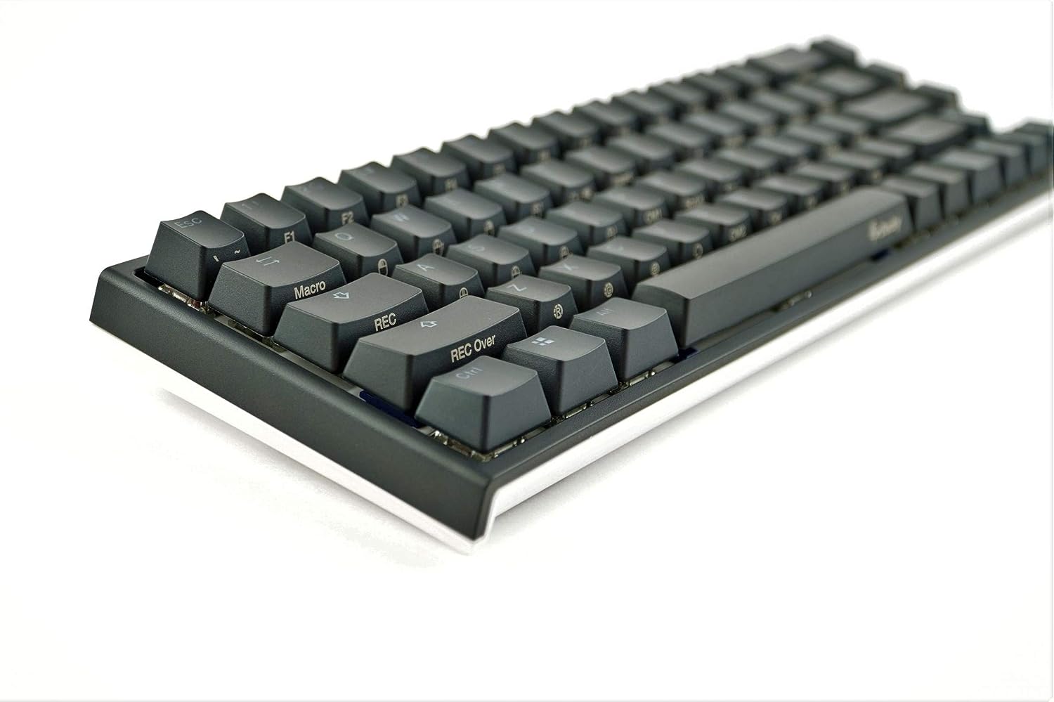 Ducky One 2 SF Cherry Red RGB Switch Black by Ducky with 2-stage adjustable angled feet 4710578290845