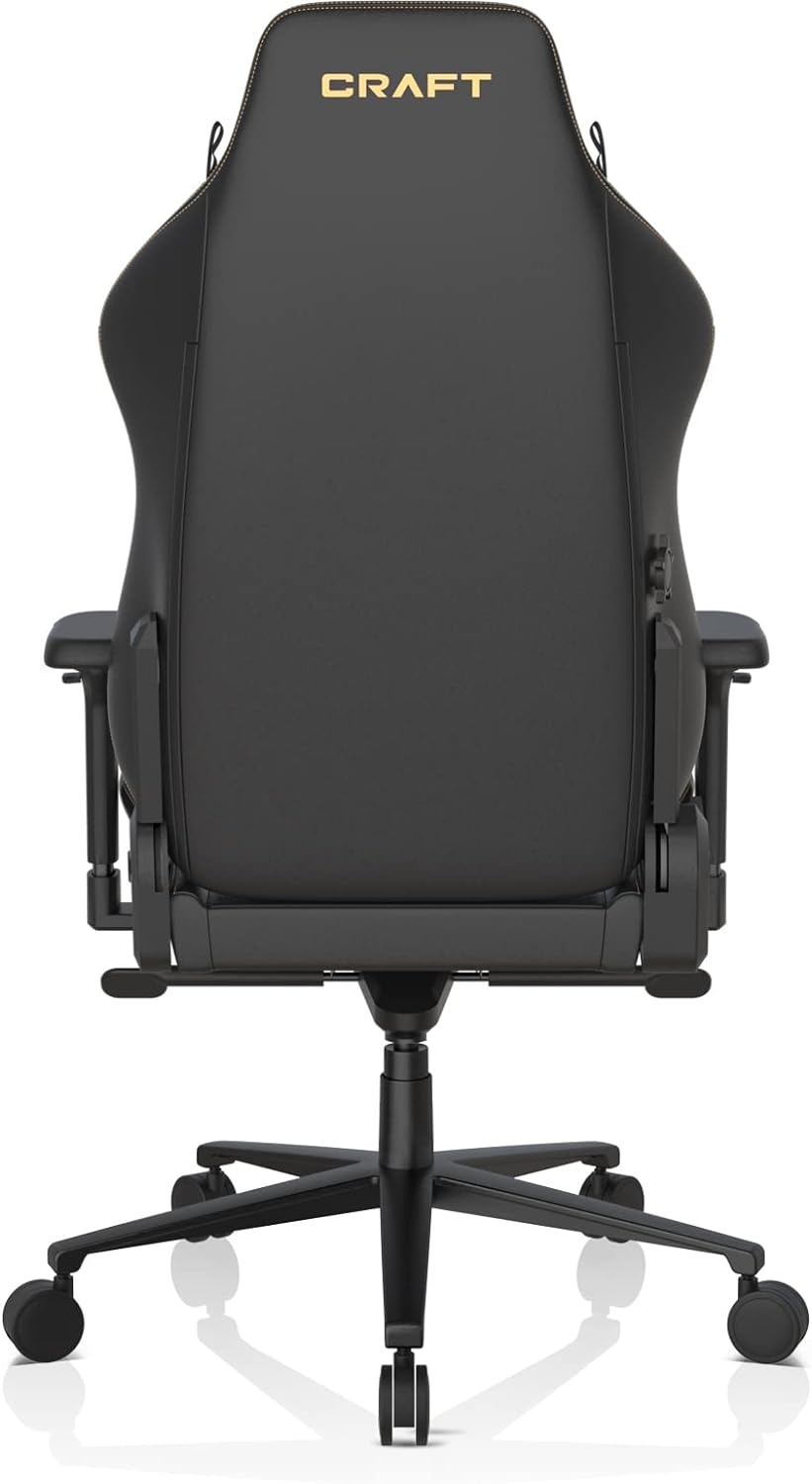 Stylish Craft Gaming Chair with integrated lumbar support for exceptional spinal alignment. 0810027590732