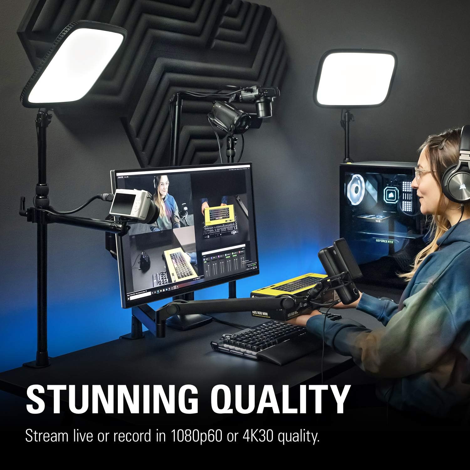 Achieve picture-in-picture modes with Elgato Cam Link Pro - SKU: 0840006632252