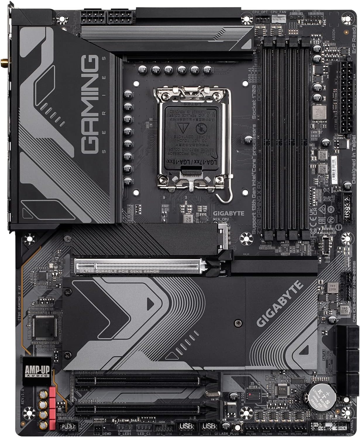 High-performance Gigabyte Z790 Gaming X AX Motherboard 0889523034255