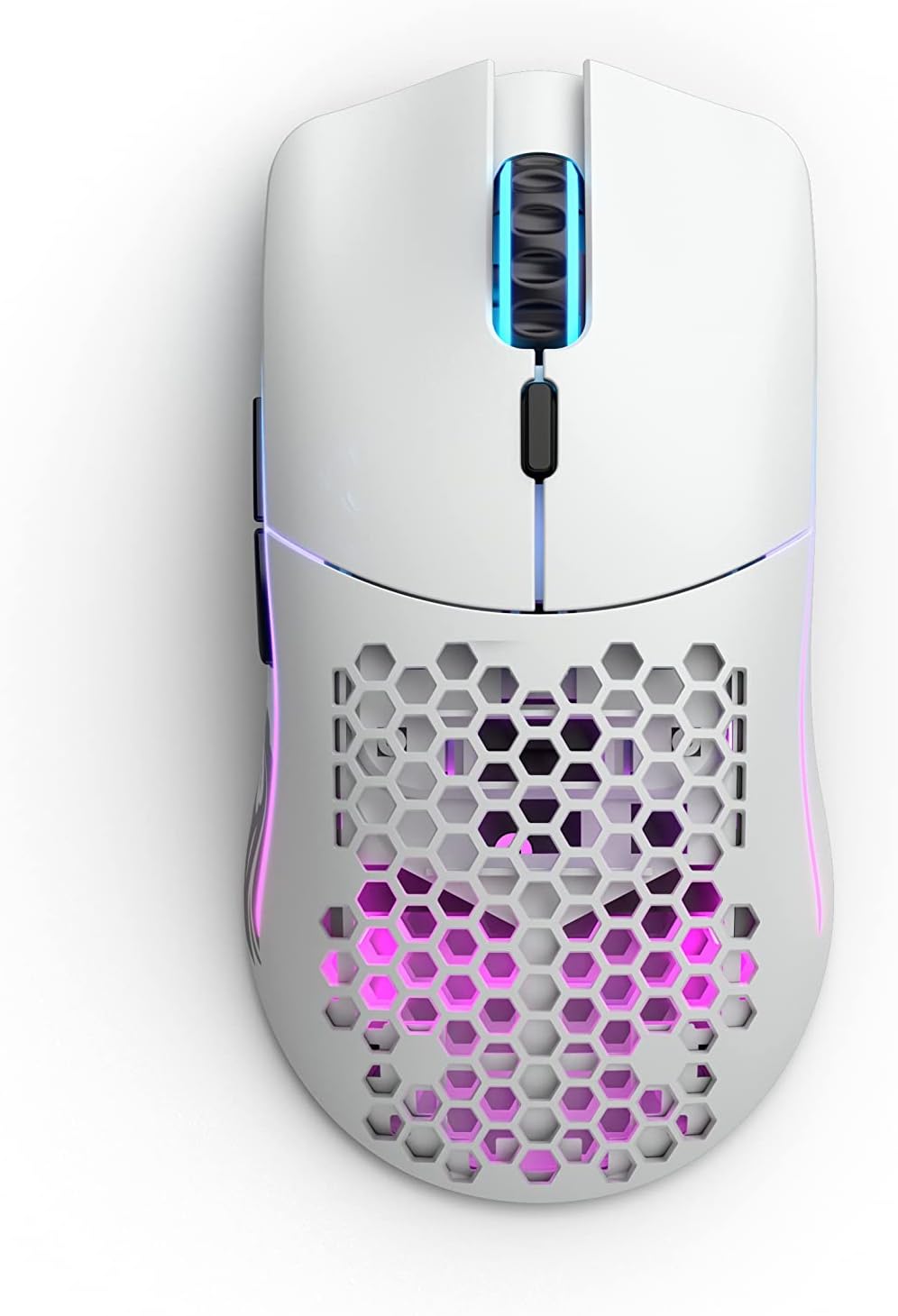 Honeycomb Shell Wireless Mouse - Lightweight Design - Customizable RGB Lights 0850005352693