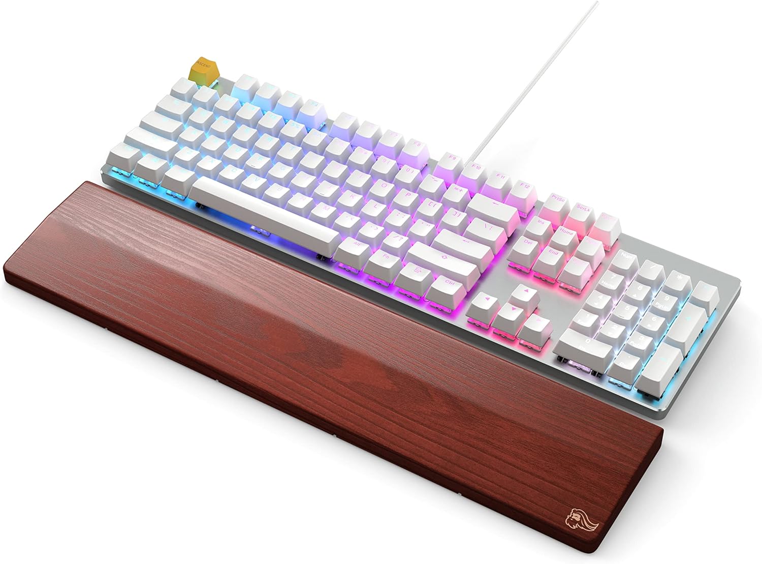 Pre-Built White Gaming Keyboard 0850005352310