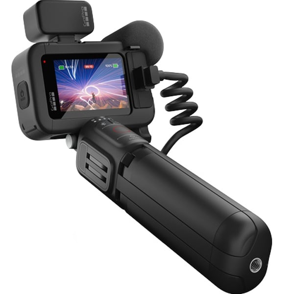 Go Pro Hero 12 Black Creator Edition Camera - Versatile battery grip for over 5 hours of 4K recording time per charge. CHDFB-121-EU