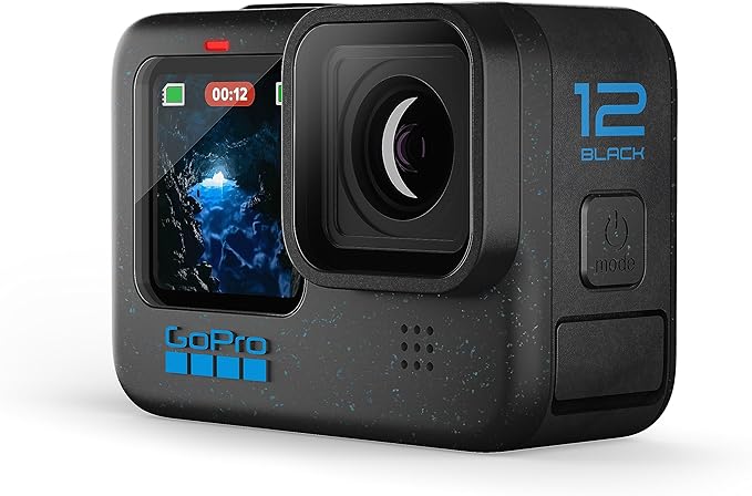 GoPro HERO12 Black - 27MP Waterproof Action Camera with 5.3K60 Ultra HD Video 0810116380282