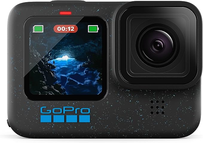 GoPro HERO12 Black - Waterproof Action Camera with 5.3K60 Ultra HD Video, 27MP, HDR 0810116380282