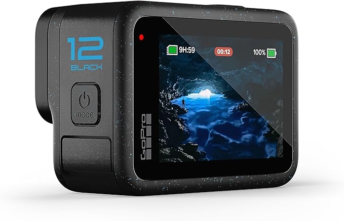 GoPro HERO12 Black - Ultra HD Video, 27MP, HDR, Waterproof Action Camera 0810116380282
