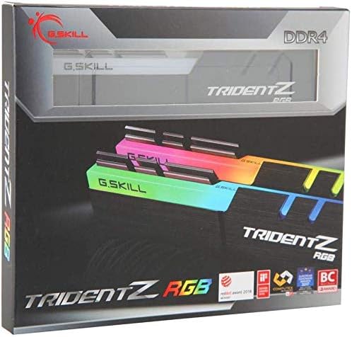 G.SKILL Trident Z RGB Series 16GB DDR4 RAM - AMD Ryzen & Intel Z390 Compatible 0848354030461