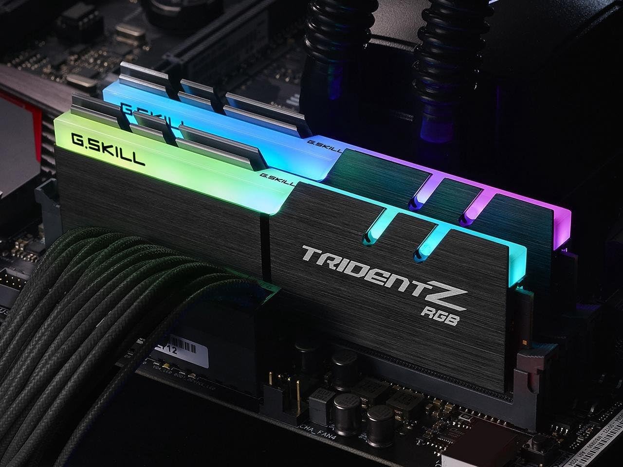 G.Skill TridentZ RGB Series DDR4 RAM - High-performance memory, 16-18-18-38 timings 0848354030591