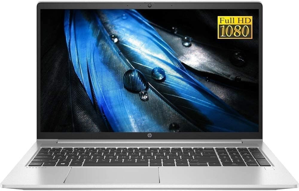 HP Laptop - 15.6 ProBook 450 G8 with 256GB SSD, Windows 10 Pro, and Intel Iris Xe Graphics. 0795044514575