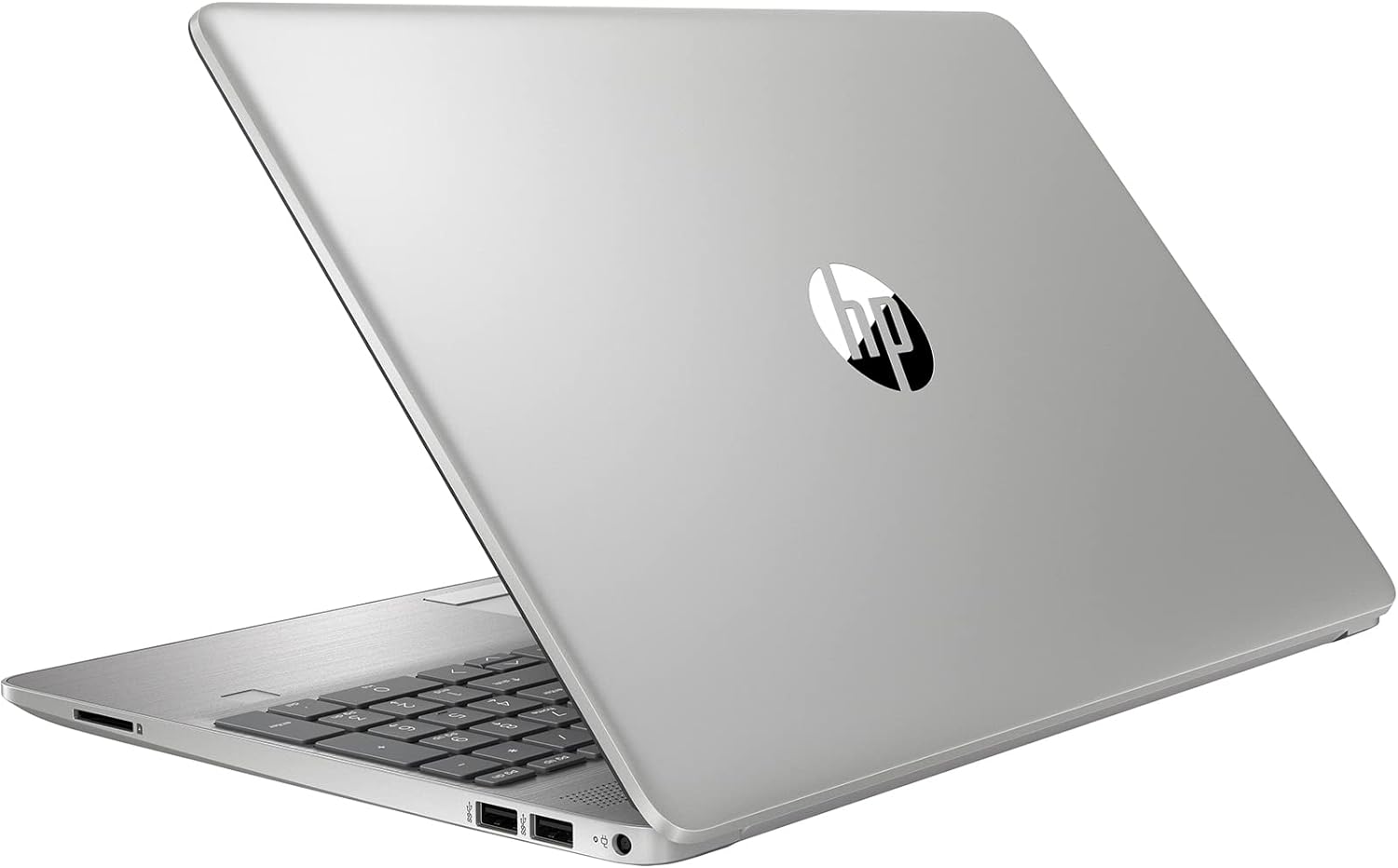 HP 255 G8 Laptop in Asteroid Silver: AMD Ryzen 7, 8GB RAM, 256GB SSD, 15.6 FHD IPS Display, Windows 11 0196337434356