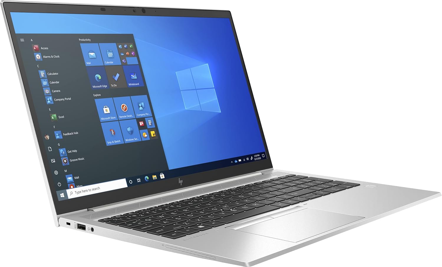 HP EliteBook 830 G8: Thin design, comfortable keyboard, and 85% screen-to-body ratio 0195908310518